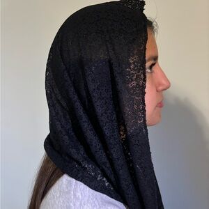 Handmade church veil